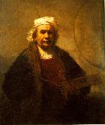 Self-Portrait de35 Rembrandt